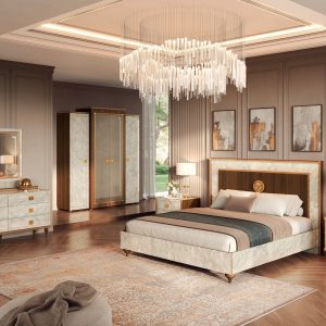 Luxury Italian Bedroom set sold by French Furniture Orlando